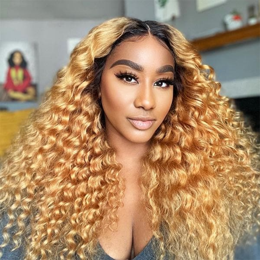 Mid winter Sale Ash Grey Blonde and Dark Brown Spanish Wavy